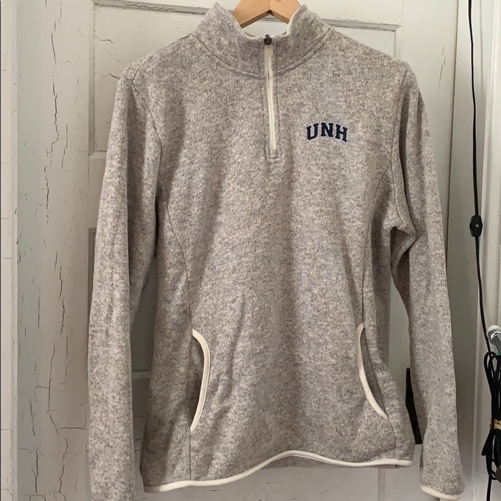 UNH Quarter Zip Sweatshirt